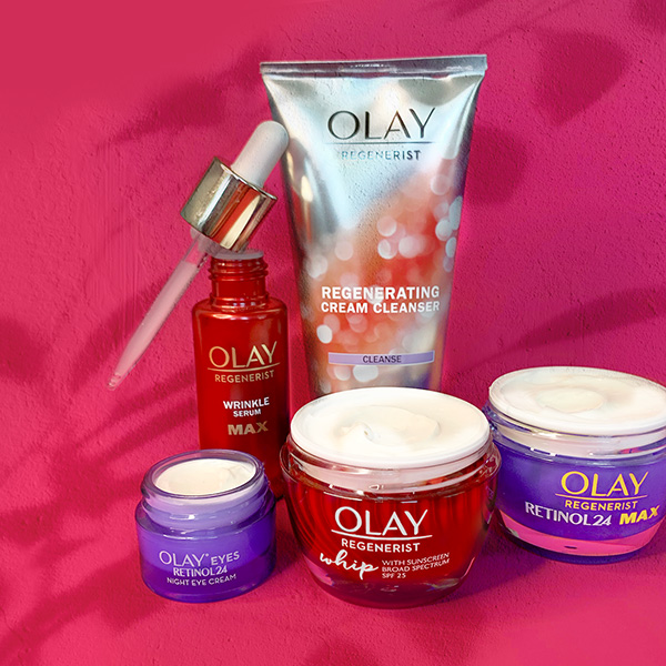 Strong, Sexy & Smooth Gift Set ft. Cleanser, Wrinkle MAX Serum, Retinol24 Eye Cream,  Retinol24 MAX Moisturizer, Whip SPF, & FREE bagâ€“ for $130.99.